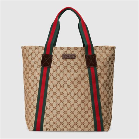 gucci gg tote bags|gucci gg canvas tote bag.